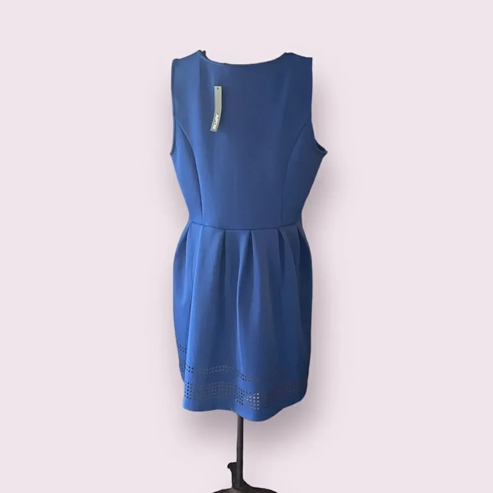 Apt. 9 | Women's Laser-Cut Fit & Flare Scuba Dress - Picture 6 of 8